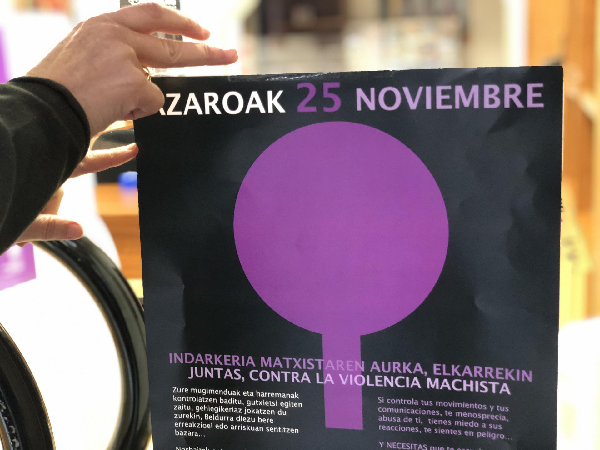 Indarkeria matxistaren aurkako kanpaina, kalean