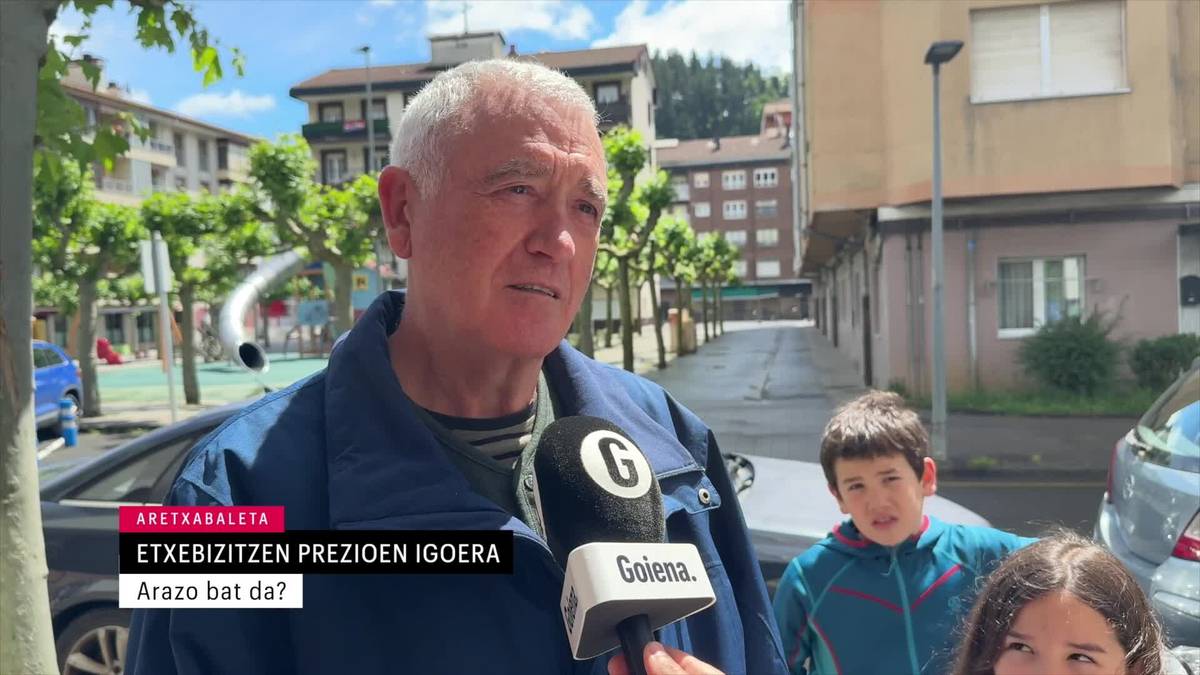 Etxebizitzen prezioen igoerari buruz zein iritzi duzu?