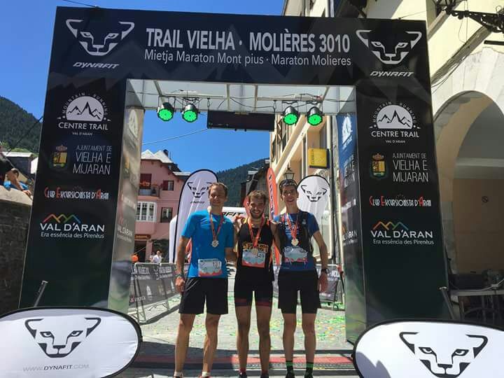 Asier Alonso oñatiarra hirugarren El Molières maratoian