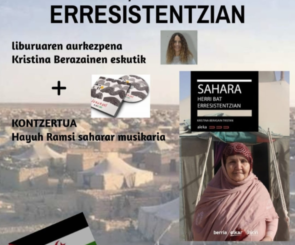 'Sahara, Herri bat erresistentzian' liburuaren aurkezpena