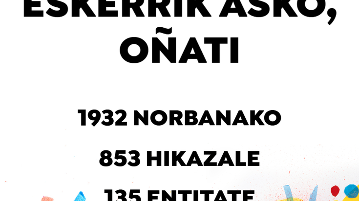 Eskerrik asko, Oñati