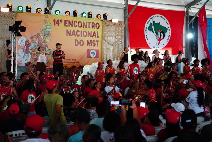 Mundukideren ordezkaritza bat Brasilen izan da MSTren topaketa nazionalean