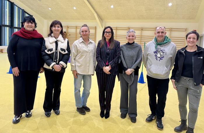 Musakolako herri eskola berrituarekin "oso pozik" dago hezkuntza sailburu Begoña Pedrosa