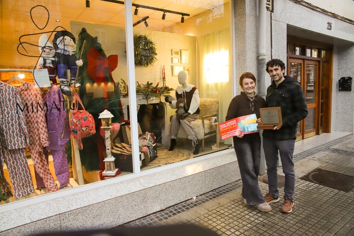 Mimatu dendako erakusleihoak irabazi du lehen saria