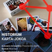 'Historium' karta-jokoaren aurkezpena