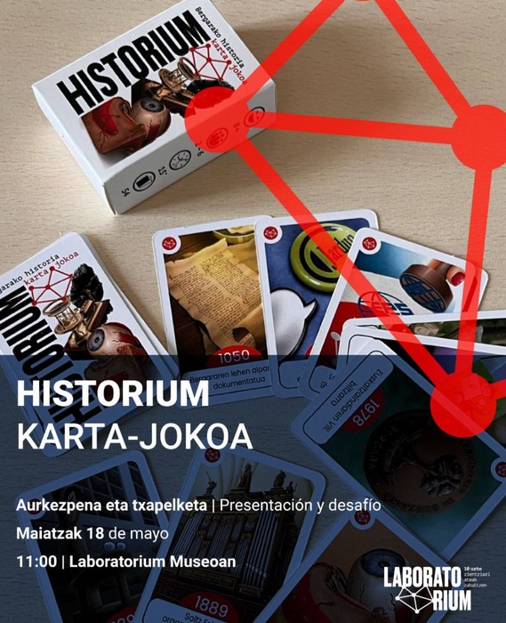 'Historium' karta-jokoaren aurkezpena