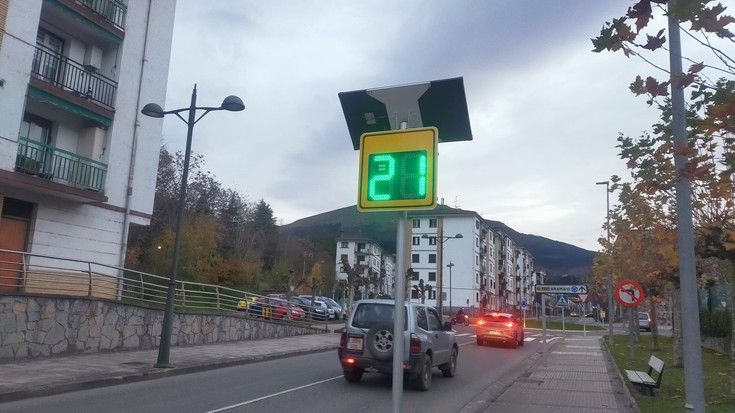 Radar pedagogikoak jarri ditu Udalak herriko lau puntutan