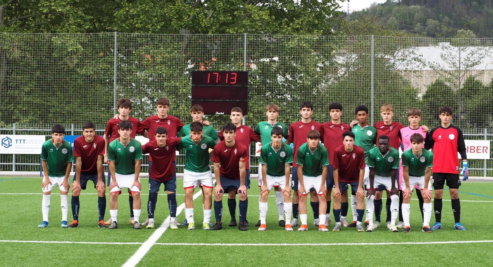 Bergarak 2-0 menderatu du euskal selekzioa, Agorrosinen jokatutako lagunartekoan