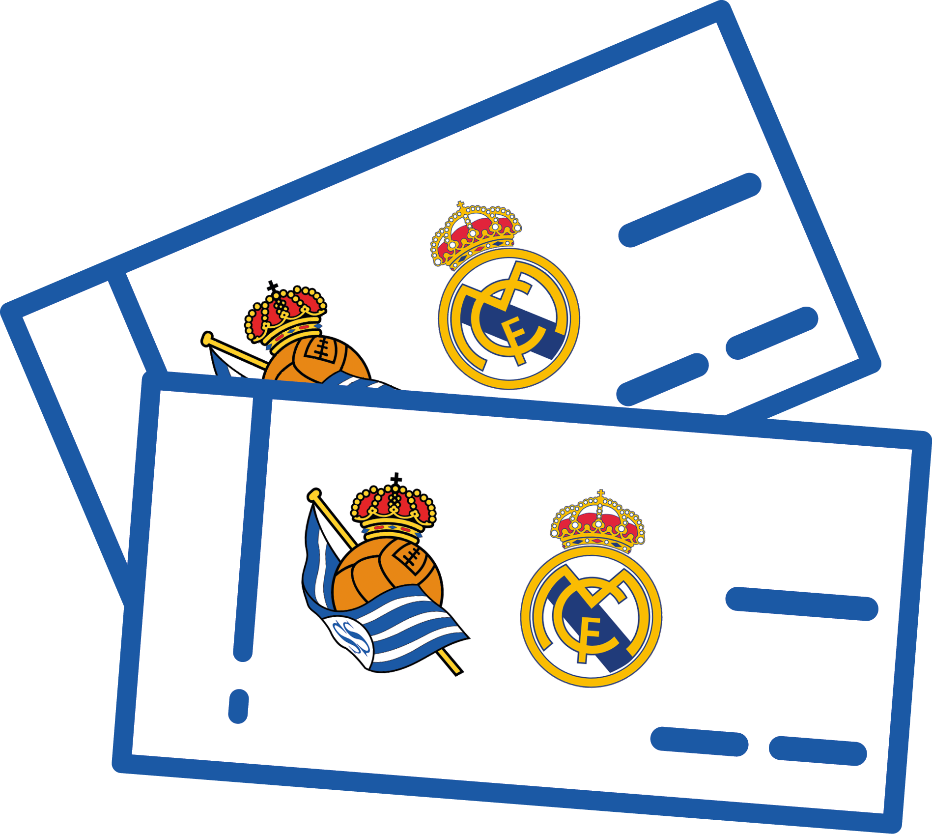 Reala-Real Madril partidarako sarrera bikoitza eskuratu nahi duzu?