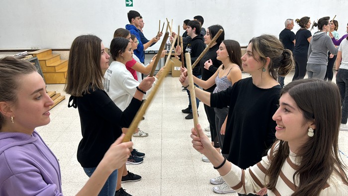 Hasi dira Oñatiko Inauteriak prestatzeko dantzako entseguak