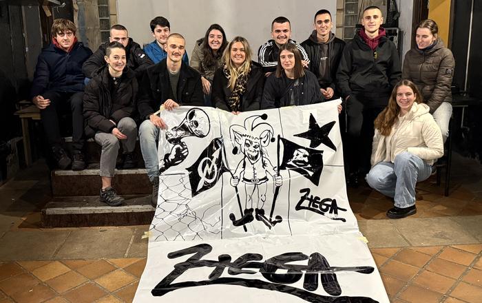 Gabonetarako egitarauaren berri eman du Bergarako Ziega Gazte Asanbladak