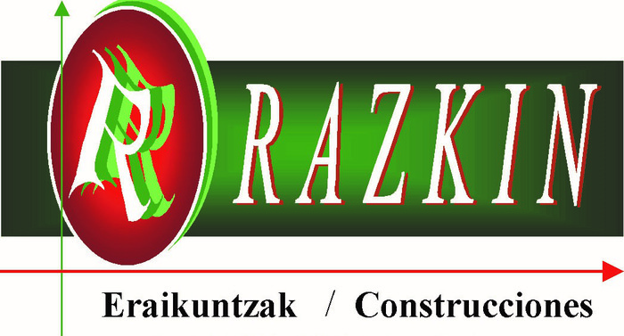 RAZKIN ERAIKUNTZAK logotipoa