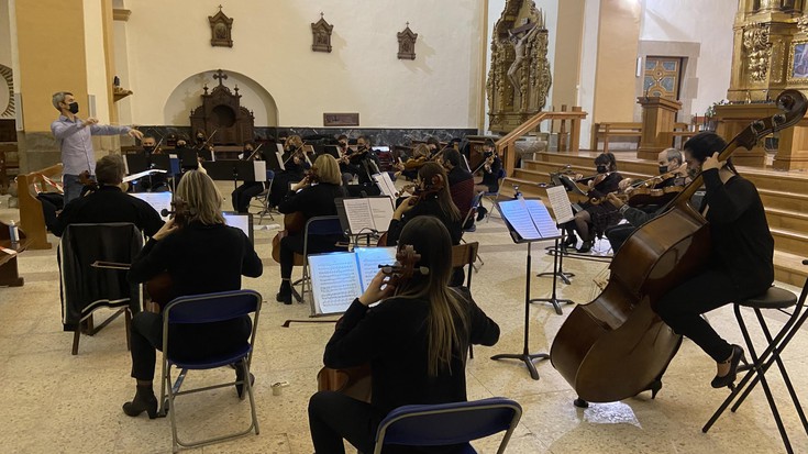 Arrasate Musikaleko Orkestraren kontzertua apirilaren 23an, San Frantzisko elizan