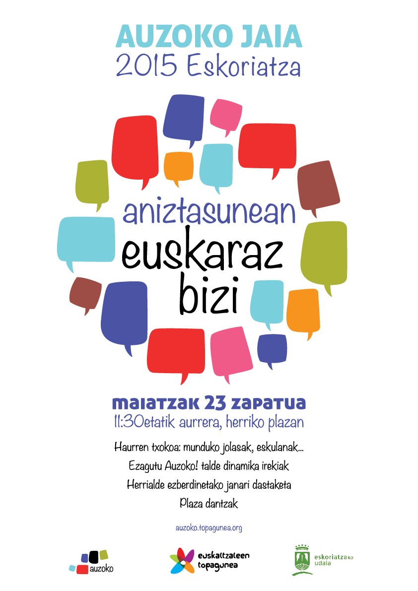 AUZOKO JAIA ZAPATUAN ESKORIATZAN