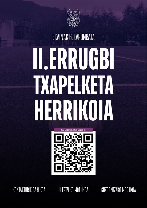 Aurten ere Arrasate Errugbi Taldeak txapelketa herrikoia antolatuko du