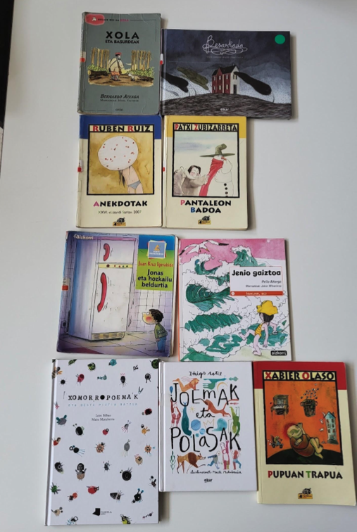 Literatura Astea abian da Haur eta Gazte literaturako Euskadi Sariak (batzuk) ezagutzeko xedez