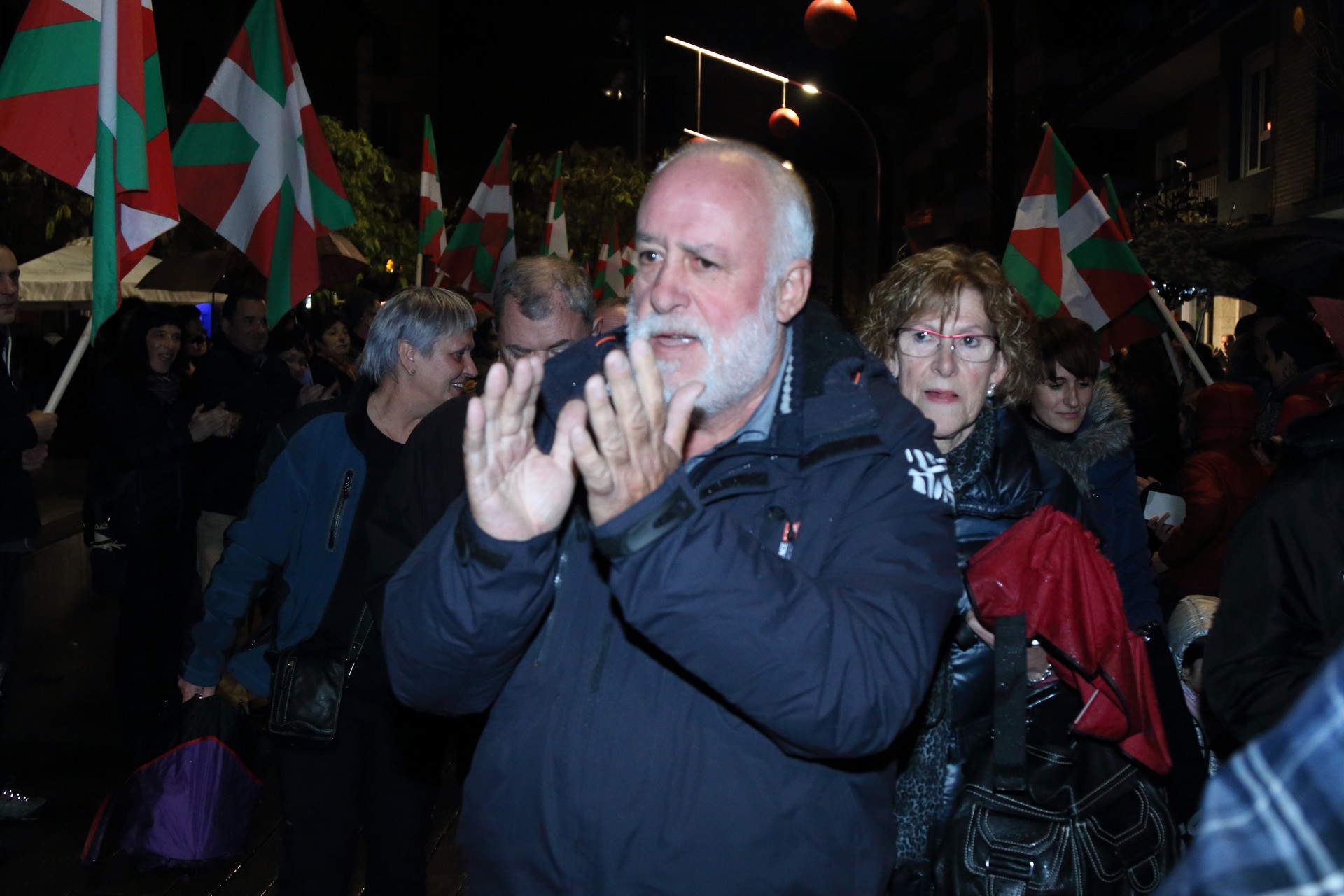 Txalo artean hartu dute Juan Carlos Arriaran 'Sali'