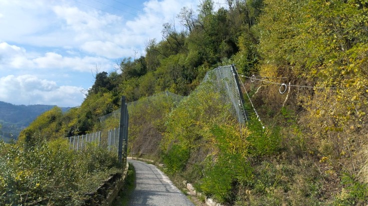 Boluko malda egonkortzeko lanengatik, trenbide zaharreko pasabidea itxi egingo dute azaroaren 10ean