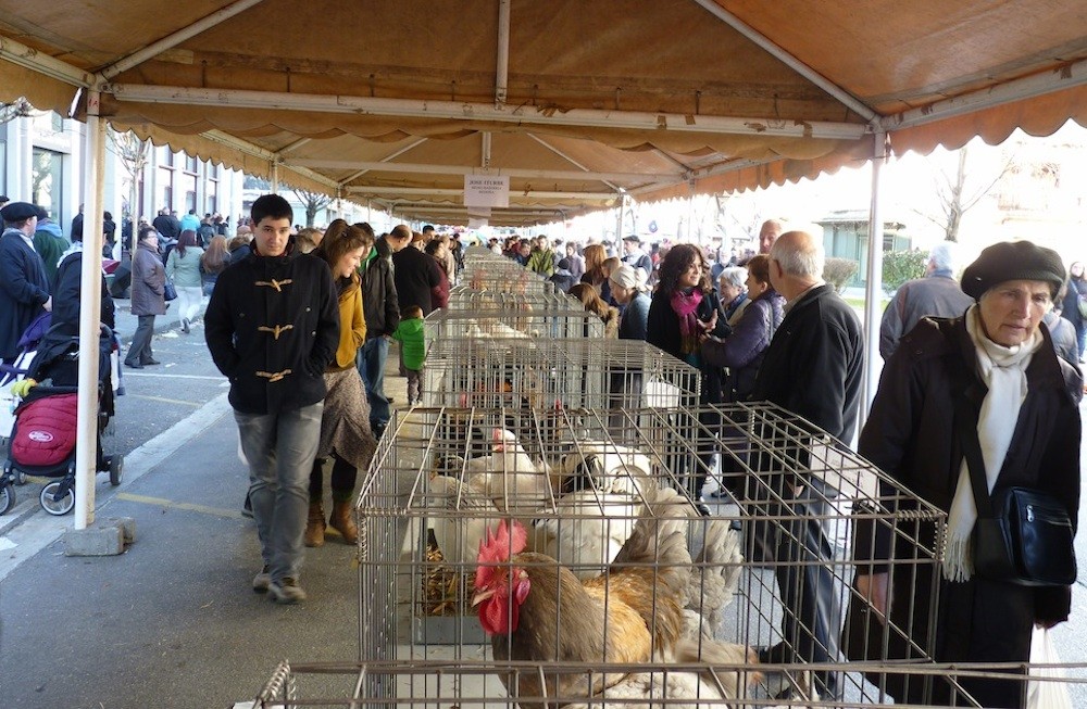 Arrasateko santamas feria, bisitariak hartzeko gertu 