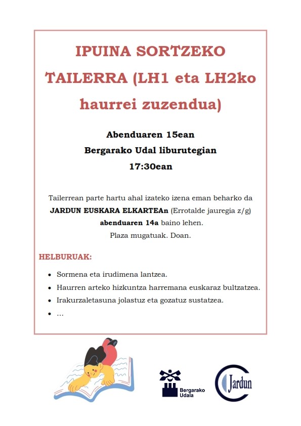 IPUINAK SORTZEKO TAILERRA
