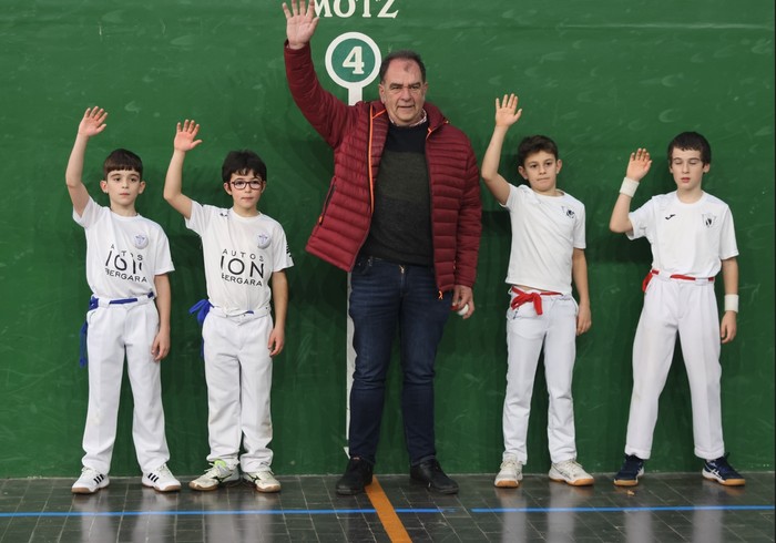 Bailarako pilotariak protagonista, Gabon Kopako finaletan