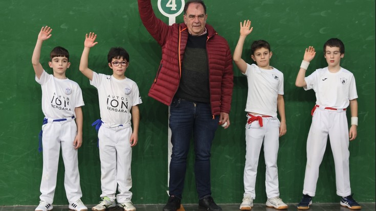 Bailarako pilotariak protagonista, Gabon Kopako finaletan