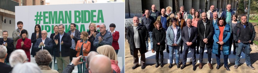 Espainiarako zerrendak, gertu; udaletakoak, egiten