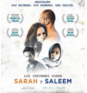 'Los informes de Sarah y Saleem' filma, zineklubean