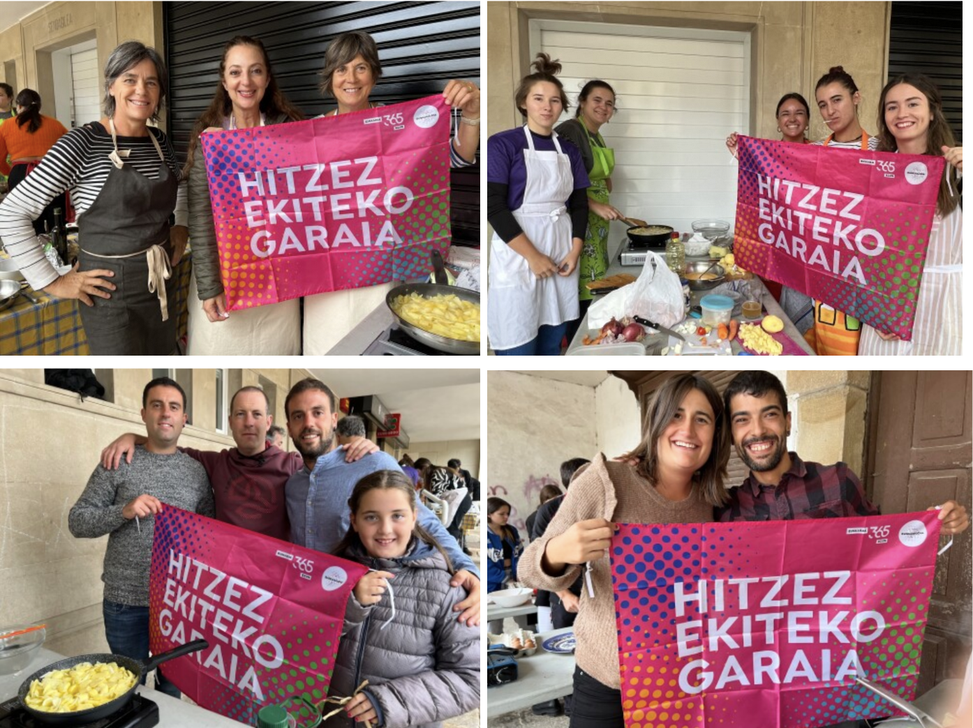 Euskaraldia girotzeko lehen kale ekintza arrakastatsua izan dugu Elgetan