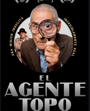 'El agente topo' filma, zineklubean