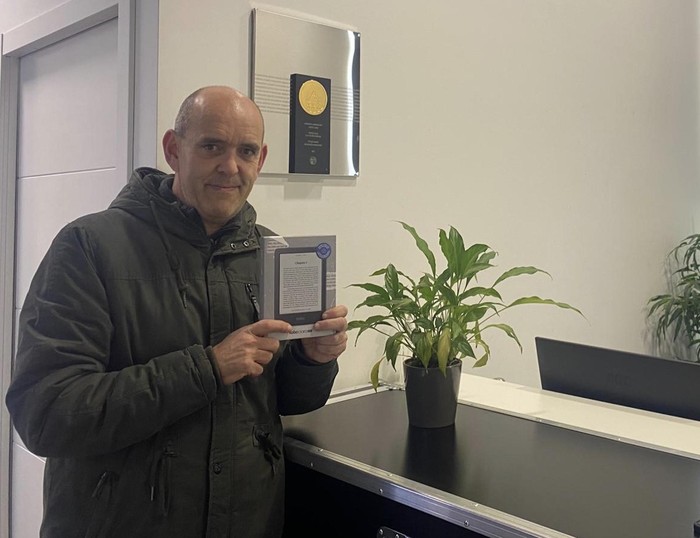 Txarli Garcia izan da urtarrileko sari nagusiaren irabazlea