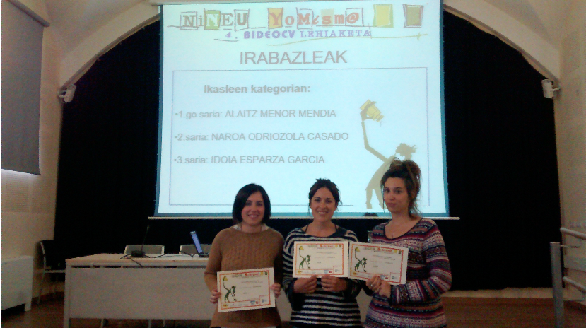 Banatu dituzte Goiaz! azokako 'Nineu Bideo CV' sariak 