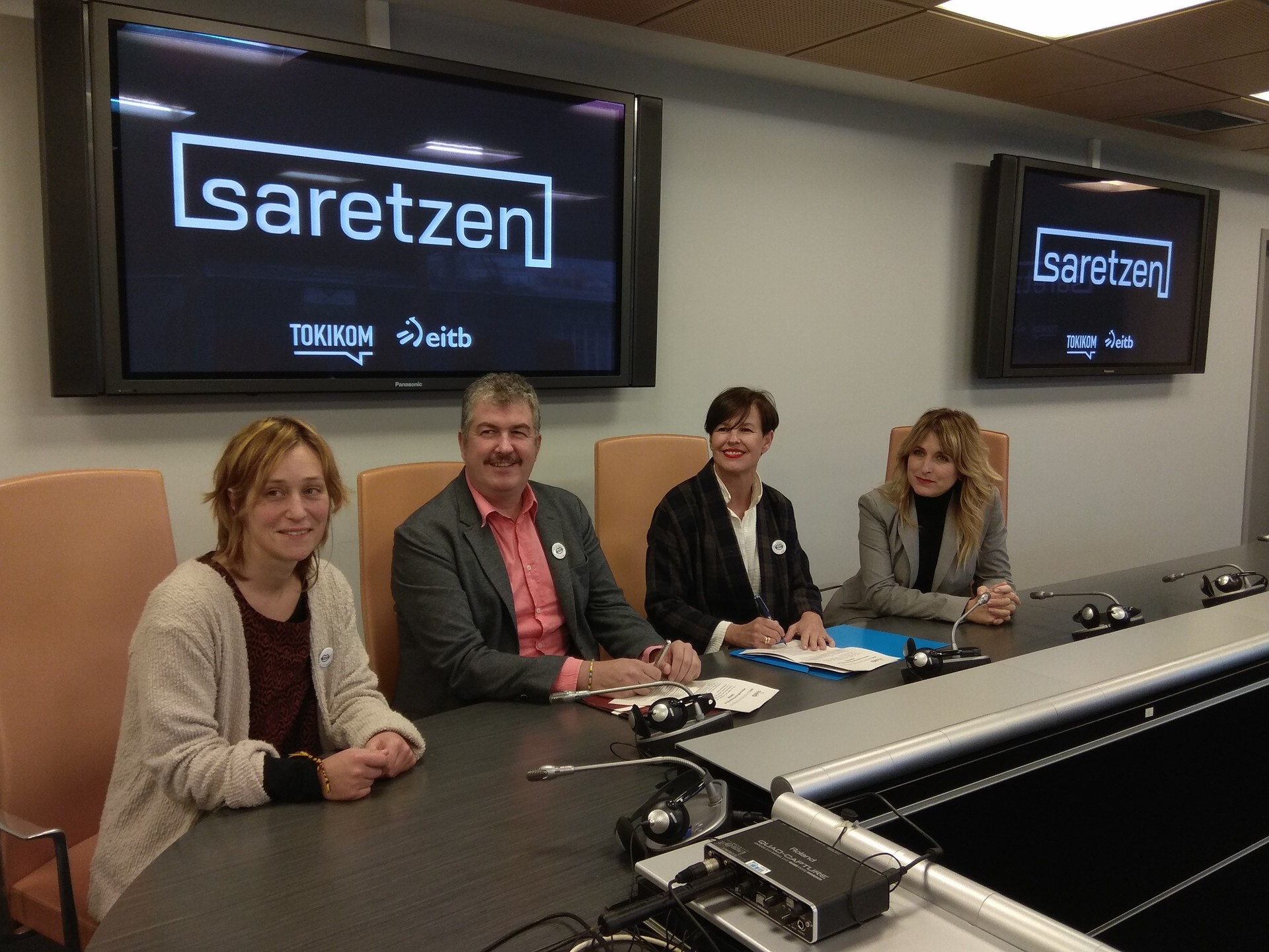Saretzen proiektua jarri dute abian EITBk eta TOKIKOMek
