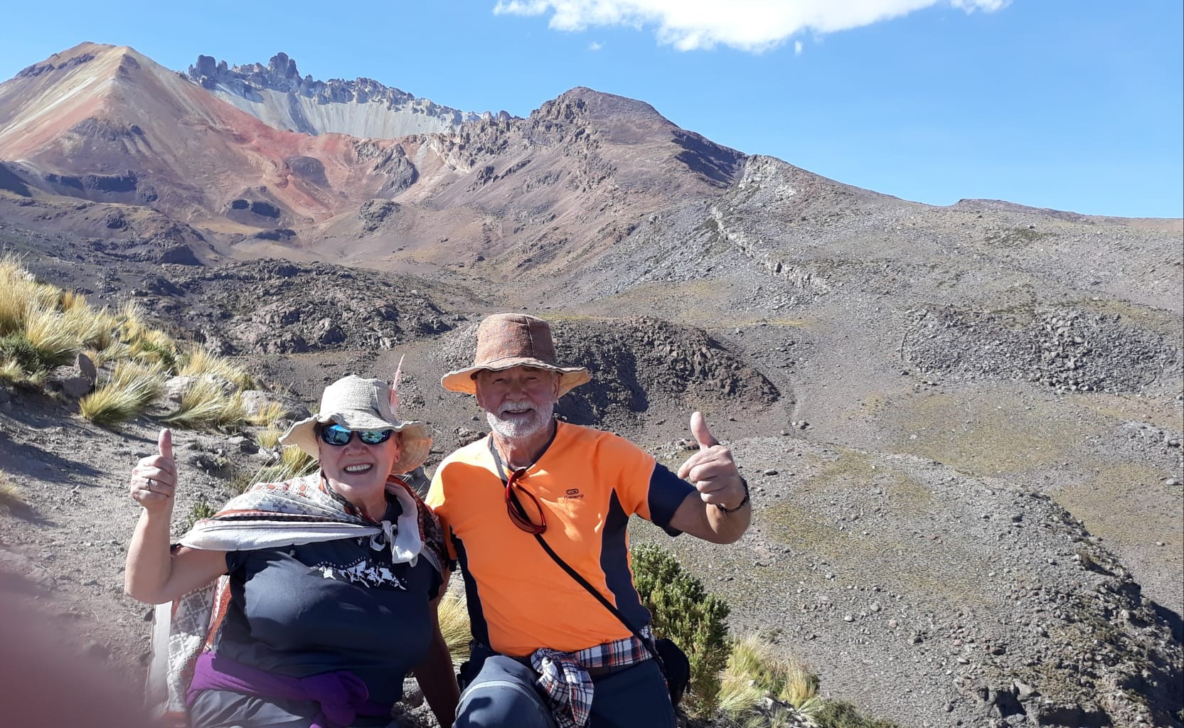 Boliviako liskarretatik justu-justuan irtenda