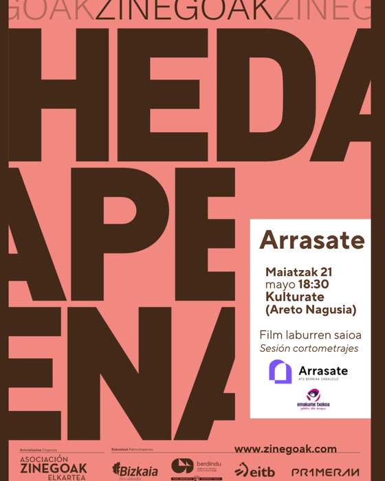 Zinegoak Hedapeneko LGTBIQ+ laburmetraien emanaldia