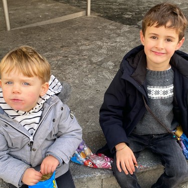 Manex eta Jakes Careaga Bretaña