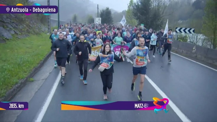 24. Korrika Antzuolan, pausoz pauso