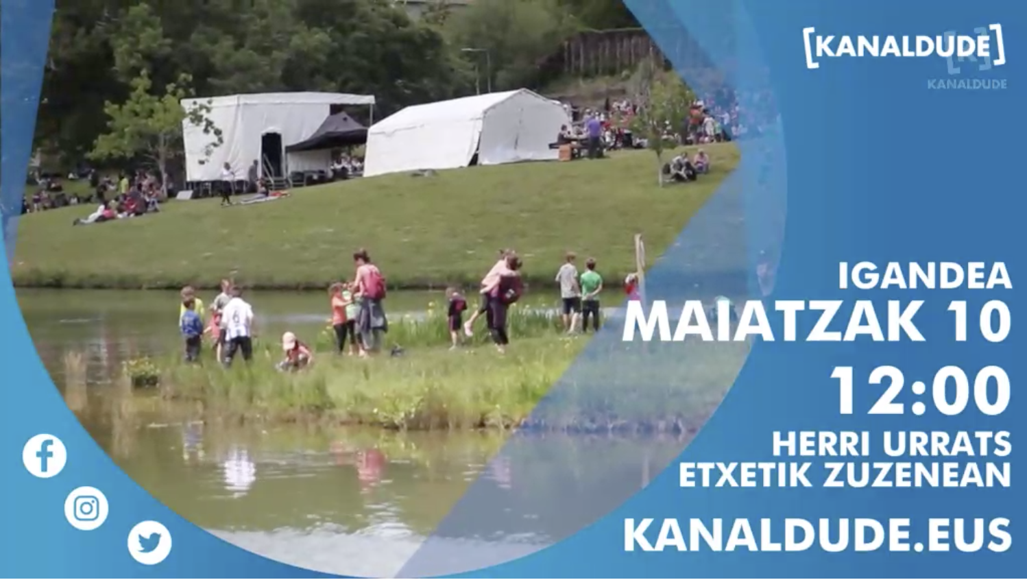 Herri Urrats etxetik ospatuko dute bihar, eta Kanaldudek jasoko duen ospakizuna Goienak ere emango du