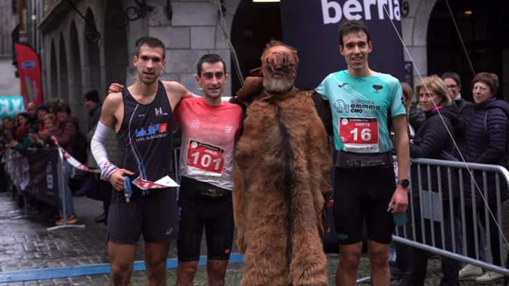 Jokin Etxabe bergararrak irabazi du Kobaz Koba Trail mendi lasterketa