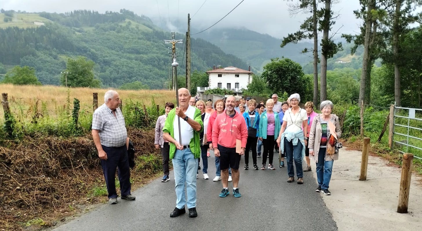 San Martzialera igo dira aurten ere, fedea bidelagun