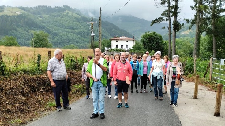 San Martzialera igo dira aurten ere, fedea bidelagun