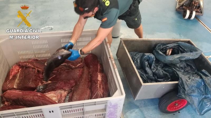 Salaketa jarri diote arrasatear bati legez kanpo arrantzatutako 122 hegalabur kilo atzeman ostean