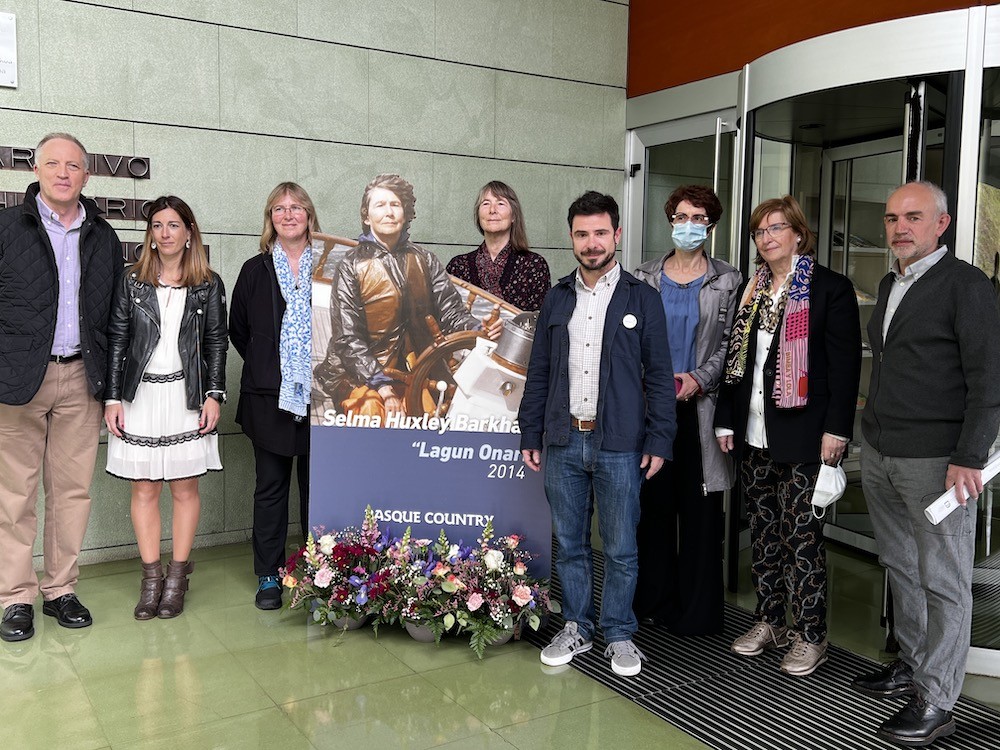 Oñatin kokatutako Artxibo Historikoko ikerketa aretoak Selma Huxleyren izena hartu du