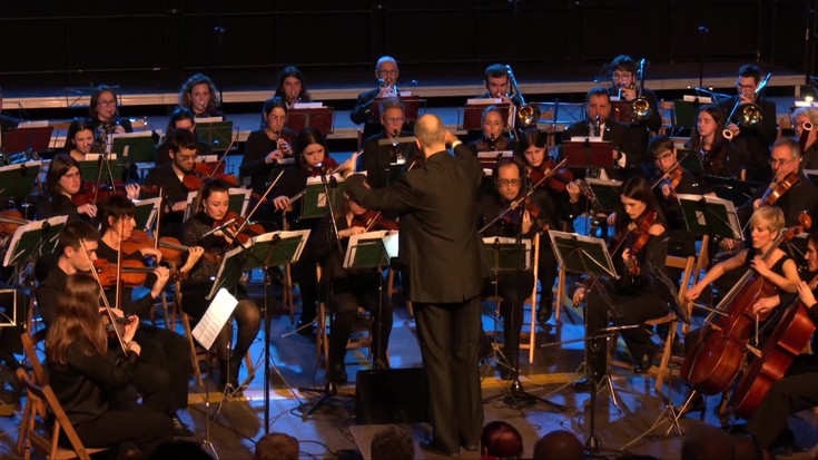 The Poguesen 'Fairytale of New York' abestia Bergarako Orkestra Sinfonikoaren eskutik