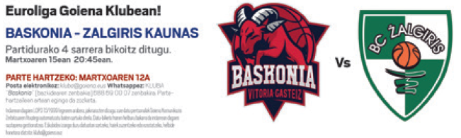 Baskonia-Zalgiris Kaunas