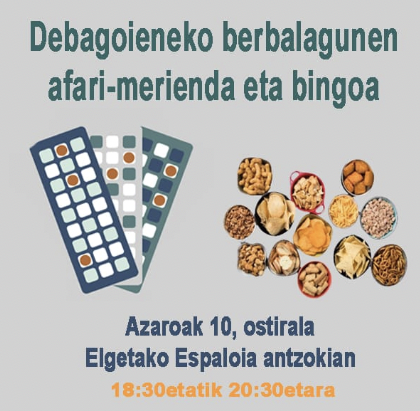 Debagoieneko berbalagunen afari-merienda