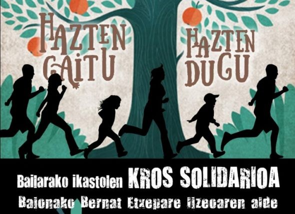 Eskoriatzarrak Bernat Etxepare Lizeoari laguntzeko prest