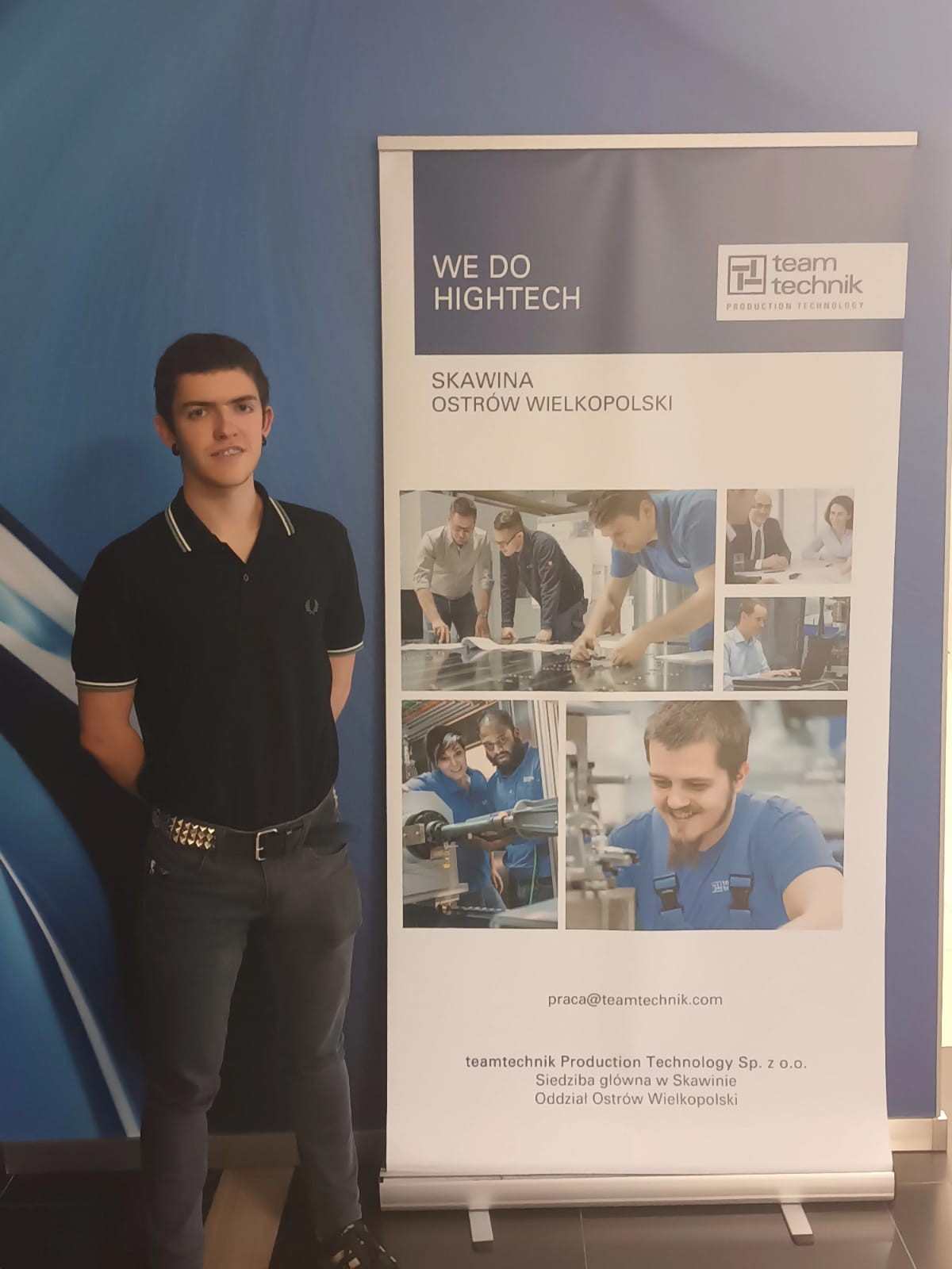 Unax Urtegi, Robotikako Goi Mailako Heziketa Zikloko ERASMUS+ ikaslearen testigantza