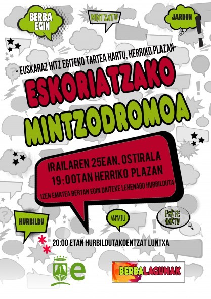 Euskaraz berba egiteko Mintzodromoa antolatu dute