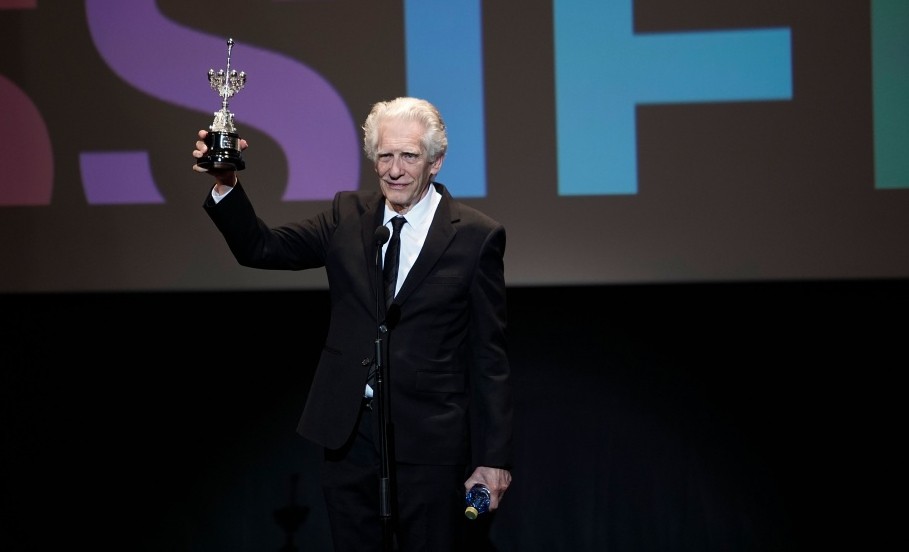 David Cronenberg: "Filmak egiten jarraitzeko bultzada da Donostia Saria"